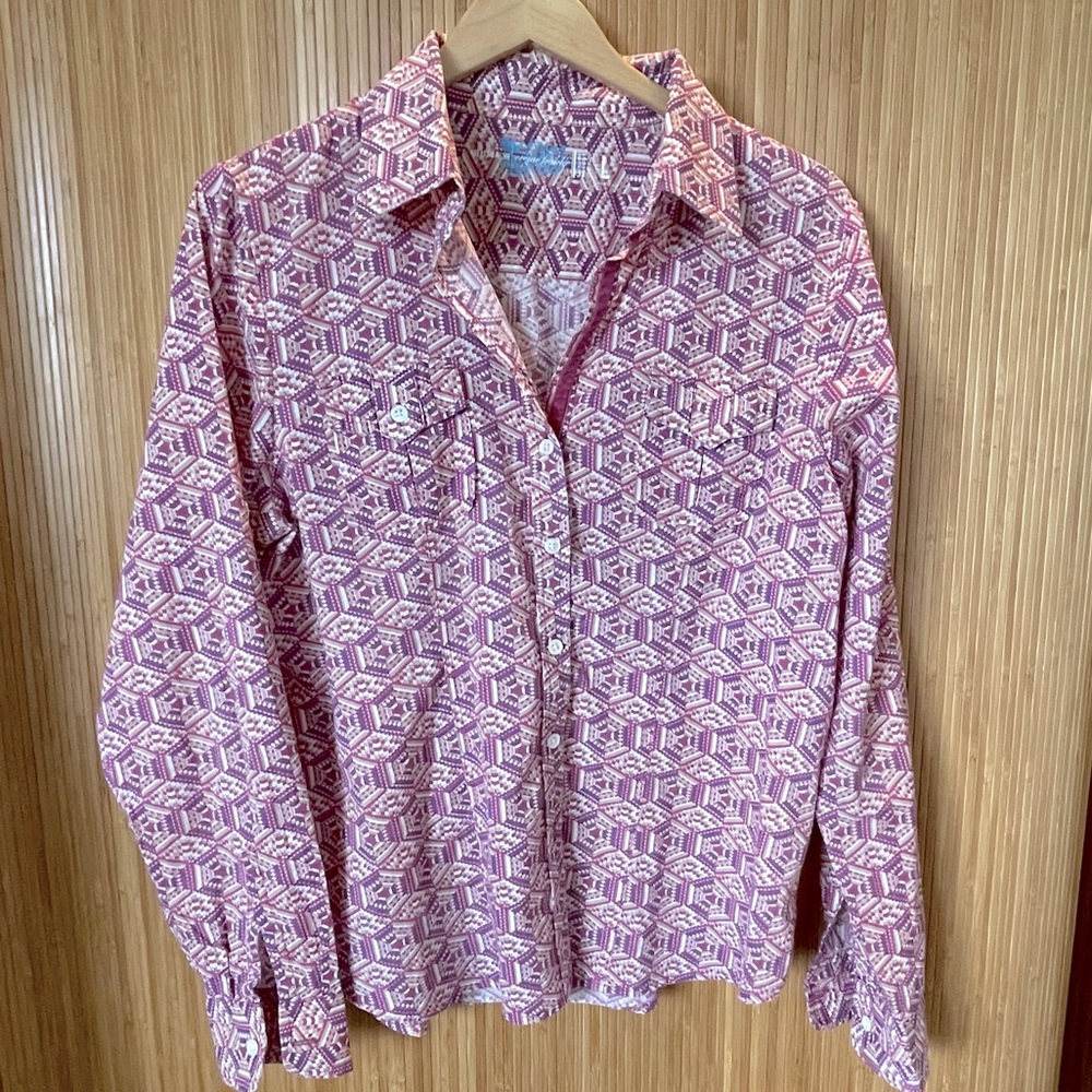 Retro yet modern Melissa Creme Fraiche shirt